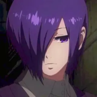 🍙 Touka Kirishima Tokyo Ghoul anime, manga, character, touka, ghoul, tokyo ghoul, touka kirishima, animation telegram sticker