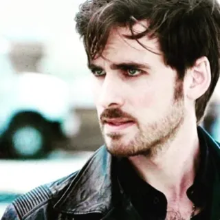 😐 Captain Hook Once Upon a Time Capitán Garfio, Colin O'Donoghue, Once Upon a Time, pirata, fantasía, televisión whatsapp sticker