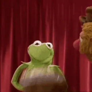 🥧 Kermit the Frog The Muppets 科米蛙, 布偶, 青蛙, 木偶, 电视, 吉姆·亨森 whatsapp sticker
