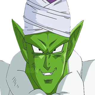 😏 Piccolo Dragon Ball piccolo, dragon ball, anime, hijau, karakter whatsapp sticker