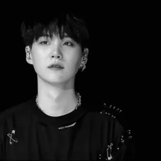 ♾ Suga kpop, piosenkarz, raper, muzyka, BTS telegram sticker