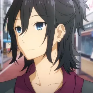 ✏️ Izumi Miyamura Horimiya Anime, Chico, Lindo, Manga, Horimiya, Miyamura, Izumi telegram sticker