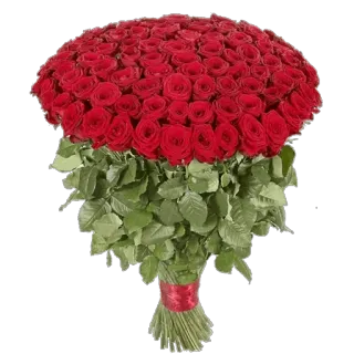 🌹 roses, red, bouquet, flowers, love, romance whatsapp sticker