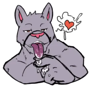 Waffle Wuff whatsapp stickers