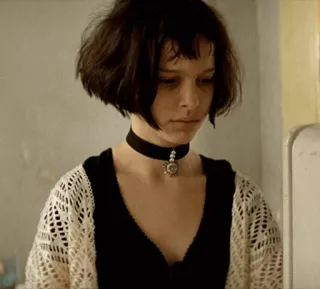 🎗 Mathilda Lando Léon: The Professional filme, leon, mathilda, natalie portman, personagem whatsapp sticker