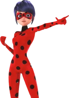🐞 Ladybug Miraculous: Tales of Ladybug & Cat Noir 瓢虫, 瓢虫少女, 卡通人物, 超级英雄, 动画 whatsapp sticker