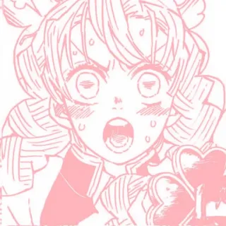 🤍 Mitsuri Kanroji Demon Slayer anime, manga, pink, cute, kawaii, demon slayer telegram sticker