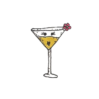 🍸 коктейль, напиток, алкоголь, вечеринка, мартини, веселье telegram sticker