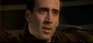 🥃 Nicolas Cage actor, celebrity, portrait telegram sticker
