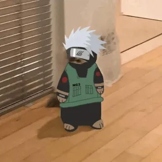 🐈 Kakashi Naruto NC3 Kakashi, Naruto, Anime, Cachorro, Desenho animado, Ninja telegram sticker