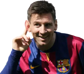 Lionel Messi @Stickersey whatsapp stickers