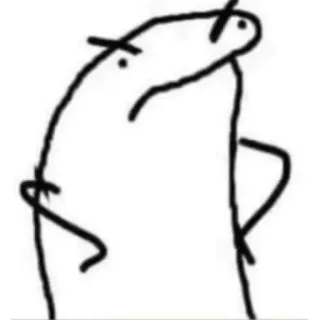 😶 meme, angry, stick figure, cartoon, funny telegram sticker