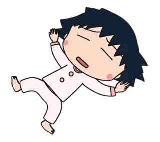 🌝 睡眠, 漫画, アニメ, 睡眠中, パジャマ, 眠い telegram sticker