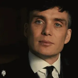 🚬 Thomas Shelby Peaky Blinders 浴血黑帮, 托马斯·谢尔比, 基里安·墨菲, 电视剧, 剧情 whatsapp sticker
