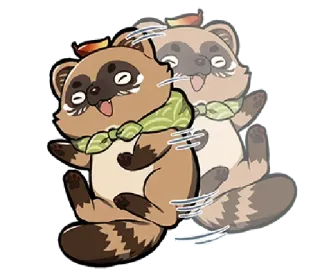 Genshin Impact Chibi || @GreySunders whatsapp stickers