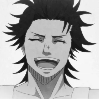😄 Anime, Personaggio, Sorriso, Arte, Cartone animato telegram sticker