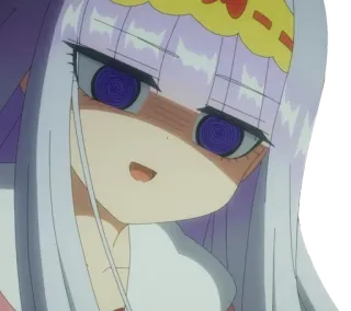 😨 Anime, Adesivo, Bonito, Feminino, Desenho animado whatsapp sticker
