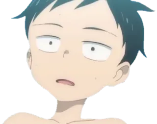 😐 Anime, Personagem, Expressão, Desenho animado, Mangá telegram sticker