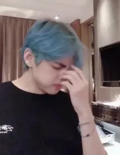 🤦‍♂ V K-Pop, BTS, celebrity, Korean, singer telegram sticker