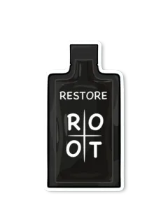 🍫 RESTORE ROOT restore, root, wellness, health, bottle, product telegram sticker