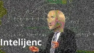 🧠 Meme Man Intelijenc Mème, Stonks, Intelligence, Humour whatsapp sticker