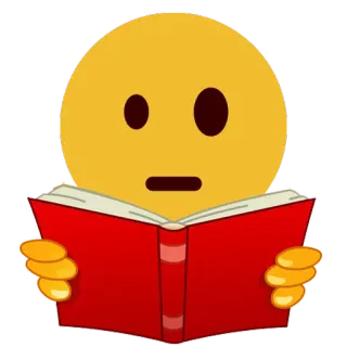 📔 Emoji, Libro, Lectura, Estudiar, Educación, Conocimiento telegram sticker
