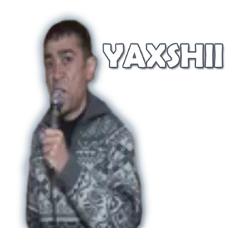 😑 YAXSHII whatsapp sticker