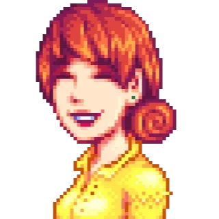 😁 Pam Stardew Valley Videojuego, Pixel art, Pam, Stardew Valley telegram sticker