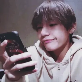 😑 Mann, Person, Selfie, Gesicht, Porträt, Kpop telegram sticker