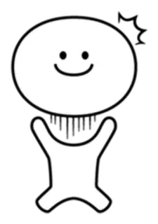 👻 Cartoon, Simpel, Figur, Süß, Fröhlich whatsapp sticker