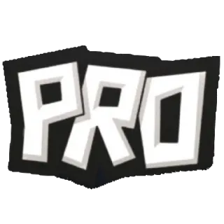 😄 PRO Profi, Text, Etikett, Label telegram sticker