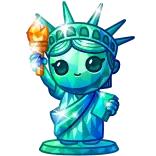 🎁 Statue of Liberty whatsapp sticker