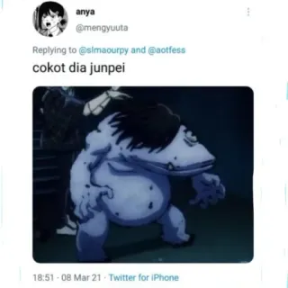 🫂 cokot dia junpei telegram sticker