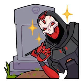 Apex by @nekobasu_gaming Revenant whatsapp stickers