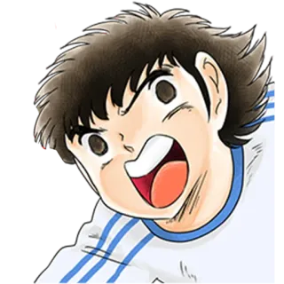 CAPTAIN TSUBASA @Nekosticker whatsapp stickers