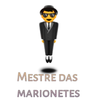 🕴 MESTRE DAS MARIONETES Burattinaio, Capo, Maestro, Marionette telegram sticker
