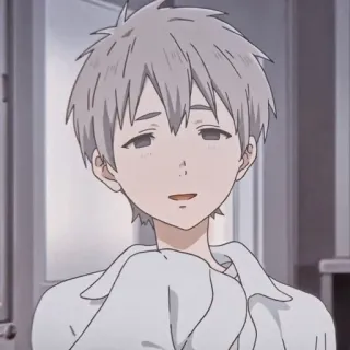 😃 Anime, Postać, Chłopak, Portret telegram sticker