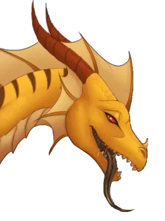 🐲 dragon, fantasy, reptile, mythical creature, monster telegram sticker