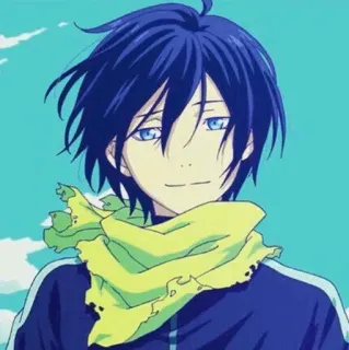 💎 Yato Noragami Anime, Yato, Noragami, Schal, Gott telegram sticker
