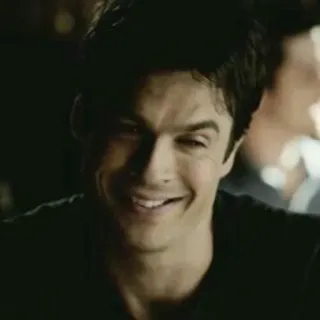 🦇 Damon Salvatore The Vampire Diaries Wampir, Nadprzyrodzone, Serial TV, Dramat, Romans telegram sticker