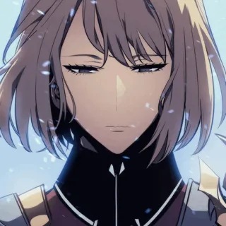 🕯 Anime, Nhân vật, Chân dung, Nữ, Fantasy telegram sticker