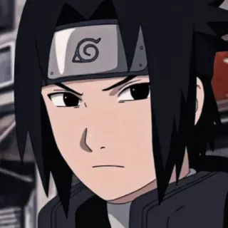 🎧 Sasuke Uchiha Naruto anime, manga, sasuke, uchiha, naruto telegram sticker