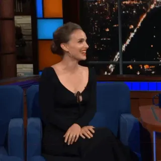 🍄 Natalie Portman celebridade, atriz, mulher, pessoa, retrato telegram sticker