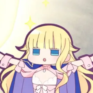 ☁️ Anime, Chibi, Lindo, Chica, Dibujo animado whatsapp sticker