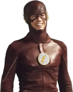 😀 The Flash The Flash (TV series) superhero, DC Comics, Flash, speedster, Grant Gustin, CW telegram sticker
