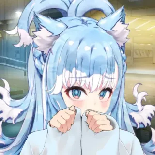 🥺 Kobo Kanaeru Anime, Vtuber, Słodkie, Kobo Kanaeru telegram sticker