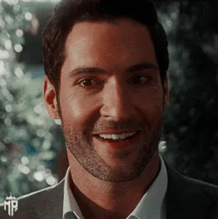 🥃 Lucifer Morningstar Lucifer TV 프로그램, 캐릭터, 미소, 남자, 인물 사진 whatsapp sticker
