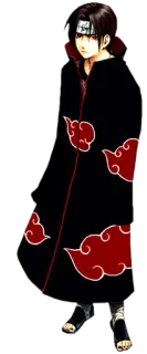😟 Itachi Uchiha Naruto アニメ, マンガ, 忍者, キャラクター, うちはイタチ, ナルト telegram sticker