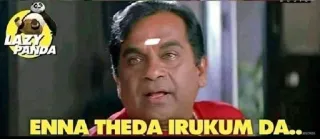😨 ENNA THEDA IRUKUM DA... whatsapp sticker