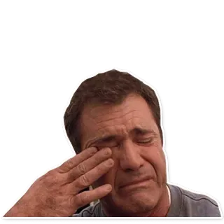 😭 crying, sad, melancholy, emotion, tearful, upset, grief telegram sticker
